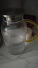 雅集大容量家用錘紋茶壺加厚耐熱玻璃冷水壺燒水壺涼白開(kāi)水壺扎壺水瓶 曬單實(shí)拍圖