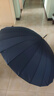 24骨長(cháng)柄雨傘大號男士自動(dòng)加固暴雨加大黑色直桿傘男晴雨直柄超大 藏青色【自動(dòng)16骨-子彈頭-直柄】 曬單實(shí)拍圖