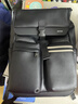 博牌雙肩包頭層牛皮商務(wù)背包男16英寸電腦包旅行書(shū)包節日禮物送老公 曬單實(shí)拍圖