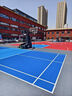 KAHANO懸浮地板籃球場(chǎng)地墊室外操場(chǎng)拼裝運動(dòng)地板羽毛球場(chǎng)幼兒園軟塑地板 方圓格 曬單實(shí)拍圖