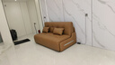 軒麗羽智能電動(dòng)沙發(fā)床可折疊一體兩用小戶(hù)型客廳書(shū)房多功能伸縮單雙人床 復古棕 1.8米電動(dòng)乳膠款+貓抓皮 曬單實(shí)拍圖