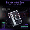 富士（FUJIFILM）instax立拍立得Mini Evo一次成像相機拍照可打印生日送禮物EVO黑色 國際版 曬單實(shí)拍圖