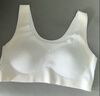 婷美初中生少女運動(dòng)內衣防震背心青春發(fā)育期大童高中女學(xué)生文胸 白2XL 曬單實(shí)拍圖
