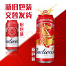 百威新春 紅罐經(jīng)典 淡色拉格 高端小麥啤酒 啤酒整箱 新老包裝交替發(fā)貨 450mL 20罐 整箱裝 曬單實(shí)拍圖