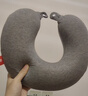 京東京造 多功能記憶棉U型枕 航空記憶棉飛機旅行頭枕護頸枕午睡枕 曬單實(shí)拍圖