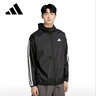 阿迪達斯（adidas）男子 運動(dòng)型格系列 M 3S WB Ripstop 夾克 IM7848 XL碼 曬單實(shí)拍圖