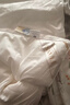 富安娜蠶絲被100%雙宮桑蠶絲春秋被子四季被芯雙人空調被5.4斤230*229cm 曬單實(shí)拍圖