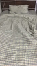 無(wú)印良品100%純棉三件套床上用品學(xué)生宿舍全棉床單被套150*200cm暮落灰 曬單實(shí)拍圖