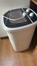 美的（Midea）洗鞋機家用小型宿舍懶人專(zhuān)業(yè)智能刷鞋神器機半自動(dòng)/全自動(dòng)免拆鞋帶洗衣機洗鞋 4.5KG半自動(dòng)+仿生手洗【MXX45VWE】 曬單實(shí)拍圖