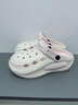QYCKABY醫用手術(shù)室拖鞋女款夏季外穿2026新款厚底eva防滑防臭護士洞洞鞋 白粉 38-39 正碼【內長(cháng)245mm】 曬單實(shí)拍圖