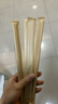 奧美優(yōu)（AOmeiyou）一次性筷子牛皮紙袋裝碳化筷家用飯店用商用外賣(mài)100雙 獨立包裝 曬單實(shí)拍圖
