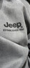 JEEP吉普衛衣男外套春秋季寬松長(cháng)袖T恤男士潮流休閑上衣服男裝 灰色XL 曬單實(shí)拍圖