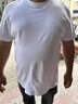 拇指白小T二代水光短袖T恤男女26春夏新品三防純棉白小丅 白色男款 4XL 曬單實(shí)拍圖