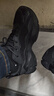特步女鞋子女春秋季老爹休閑鞋游牧透氣復古戶(hù)外運動(dòng)休閑鞋 黑  38  曬單實(shí)拍圖