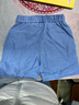 巴拉巴拉童裝兒童牛仔褲涼感抗菌短褲男童中褲夏季褲子時(shí)尚百搭潮 牛仔中藍88201 110 曬單實(shí)拍圖