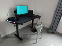 andaseaT安德斯特實(shí)木電腦桌電競桌臺式升降實(shí)木桌 未來(lái)pro帶燈升降1.4米 曬單實(shí)拍圖