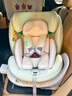 ledibaby樂(lè )蒂寶貝嬰兒童安全座椅0-4-12歲汽車(chē)用寶寶座椅車(chē)載可坐躺 新品 太空艙ProS智能版【曼波綠】 曬單實(shí)拍圖