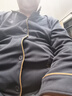 浪莎德絨睡衣男春秋季長(cháng)袖加厚磨毛保暖男士家居服大碼套裝 曬單實(shí)拍圖