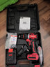 德力西電氣沖擊手電鉆21V無(wú)刷充電式家用電動(dòng)螺絲刀鋰電手槍鉆多功能工具箱 曬單實(shí)拍圖