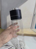 CKULH英國一鍵開(kāi)蓋防摔高硼硅防摔耐高溫玻璃杯鋼化玻璃防摔玻璃杯 【雙層升級款 一鍵速開(kāi)】黑色400ml 曬單實(shí)拍圖