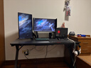 全品屋電競桌電腦桌臺式實(shí)木芯鈦游戲桌子戟S3二段式機械臂家辦公書(shū)桌創(chuàng  ) 二段分板【S3計劃】碳纖黑140*75 【可夾機械臂】 曬單實(shí)拍圖