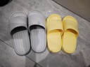 紅豆踩屎感拖鞋女士夏季2026新款室內家居厚底防滑防臭eva涼拖男 緗葉黃 37 -38【標準碼】 曬單實(shí)拍圖