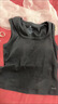 ubras26年新款寬肩帶掛脖吊帶背心女上衣胸墊免穿文胸t恤內搭 U領(lǐng)-黑色 XL 曬單實(shí)拍圖