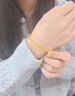 老廟黃金手鐲女滿(mǎn)天星999足金推拉鐲子生日禮物送女朋友老婆 臻選禮盒包裝【無(wú)產(chǎn)品勿單拍】 曬單實(shí)拍圖