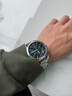 浪琴（LONGINES）【二手99新】浪琴男表康鉑系列自動(dòng)機械精鋼夜光背透 男士商務(wù)休閑二手奢侈品腕表 表徑41mm 黑盤(pán)計時(shí) L2.786.4.56.6 曬單實(shí)拍圖