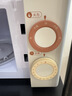 美的（Midea）國家補貼小滋味奶油風(fēng)單微波爐小型家用20L變頻五檔一級能效800瓦速熱均勻加熱易清潔轉盤(pán)式 M2H1 云朵系列 曬單實(shí)拍圖