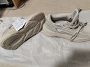 adidas「波波鞋」OZWAVE休閑厚底增高老爹鞋男女阿迪達斯輕運動(dòng)   卡其色/灰棕色/銀色   40 曬單實(shí)拍圖