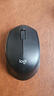 羅技（Logitech）M330 靜音鼠標 無(wú)線(xiàn)鼠標 辦公鼠標 右手鼠標 帶無(wú)線(xiàn)微型接收器 黑色 曬單實(shí)拍圖