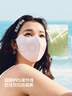 蕉下（beneunder）防曬口罩女防曬面罩防紫外線(xiàn)高顏值輕涼款臉基尼修飾臉型漫暮黑 曬單實(shí)拍圖