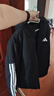 阿迪達斯（adidas）男 運動(dòng)型格系列 3S HOODED INS J 短棉服 JY8303 黑色  L  曬單實(shí)拍圖