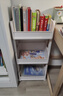 安爾雅書(shū)房置物架可移動(dòng)學(xué)生桌下收納小推車(chē)書(shū)包架辦公室包包收納 兩層 曬單實(shí)拍圖