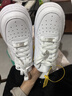 耐克NIKE女空軍一號AF1 運動(dòng)鞋DD8959-100白36.5 曬單實(shí)拍圖