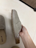 百麗舒適勃肯鞋女休閑百搭可外穿包頭拖鞋B2591BH5 灰色 37 曬單實(shí)拍圖