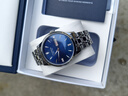 冠琴（GUANQIN）手表男全自動(dòng)機械表防水夜光男士手表商務(wù)高檔男表生日禮物送男友 升級版/銀藍鋼帶/終身保 曬單實(shí)拍圖
