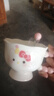 ins風(fēng)馬克杯可愛(ài)k貓陶瓷水杯校園家用送女生高顏值生日禮物伴手禮 粉色帽子kt貓咪-【粉色珠把杯】400ML 1個(gè) 高端手提禮盒【杯+勺】 曬單實(shí)拍圖