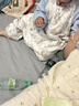 威爾貝魯（WELLBER）嬰兒睡袋1-3歲前6后4寶寶竹棉紗布睡衣兒童春秋 云端音樂(lè )會(huì )2XL 曬單實(shí)拍圖