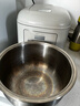 美的（Midea）電飯煲電飯鍋家用商用柴火飯多功能預約小型迷你煮飯2-3-5-8人大容量不銹鋼內膽不易粘鍋年貨好物 0涂層 3L 母嬰級316L不銹鋼內膽卡其灰偏白 曬單實(shí)拍圖