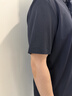 紅豆【防曬涼感】冰絲無(wú)痕polo衫男士短袖純色薄款翻領(lǐng)刺繡polo男T恤 深藏青 B5 2XL 185/100A 推薦80-85公斤 曬單實(shí)拍圖