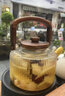 憶壺茶玻璃煮茶壺燒水電陶爐專(zhuān)用可明火加熱耐高溫大容量蒸煮一體提梁壺 曬單實(shí)拍圖