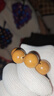 巧品招財紫金鼠手串光珠文玩三眼菩提子手串半實(shí)心佛珠繞指柔盤(pán)玩 紫金鼠光珠15mm 曬單實(shí)拍圖