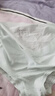 有棵樹(shù)A類(lèi)嬰兒棉女士?jì)妊澟兠?0A抗菌加長(cháng)襠高彈透氣精梳棉女生三角褲 曬單實(shí)拍圖