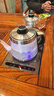 友家鋪子（Biooner）全自動(dòng)上水電熱水壺電茶壺茶臺燒水壺一體家用辦公茶桌茶幾嵌入式茶具套裝 XT-S07銀灰色三件套1L 曬單實(shí)拍圖