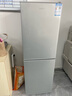 新飛（Frestec）小冰箱 冰箱小型雙開(kāi)門(mén) 迷你雙門(mén)家用宿舍租房冷藏冷凍電冰箱節能省電 108L銀【行業(yè)爆款+一級能效】 曬單實(shí)拍圖
