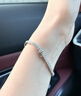 APM Monaco網(wǎng)球手鏈時(shí)尚情侶送女友閨蜜高級感手鐲女生 銀色（咨詢(xún)客服下單享100元E卡） M 曬單實(shí)拍圖