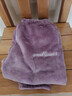 浪莎睡褲女士長(cháng)褲秋冬加絨加厚法蘭絨大碼暖暖褲子珊瑚絨家居褲紫XL 曬單實(shí)拍圖