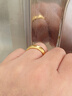 奧斯坦汀鎢金戒指男鎢鋼潮流百搭簡(jiǎn)約金色閉口情人節生日禮物送男朋友老公 金色 內徑18MM(周長(cháng)57MM) 曬單實(shí)拍圖